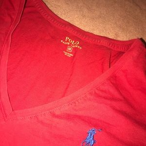 Red Ralph Lauren Polo Shirt
